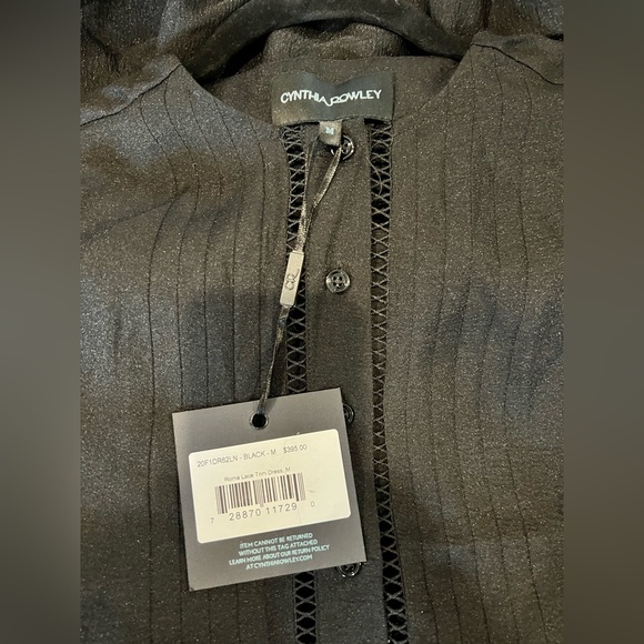 Cynthia Rowley Roma Lace Trim Dress - Picture 5 of 7